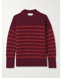 La Ligne - Marin Striped Wool And Cashmere-Blend Sweater - Lyst