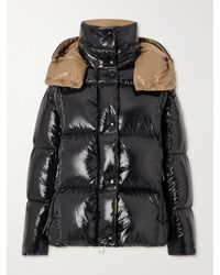 Moncler - Hooded Quilted Glossed-Shell Down Jacket - Lyst