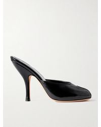Jude - Date Cutout Leather Mules - Lyst