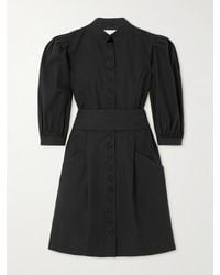 D'Estree - Mini-Robe En Popeline De Coton À Ceinture Amoako - Lyst