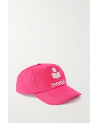Isabel Marant Tyron Logo-embroidered Cotton-canvas Baseball Cap in