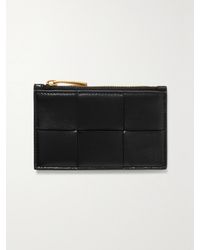 Bottega Veneta - Intrecciato Leather Cardholder - Lyst