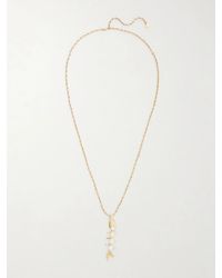 ALÉMAIS - Calypso-Tone And Pearl Necklace - Lyst