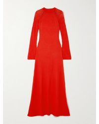 Escvdo - Cumbre Open-Back Cotton Maxi Dress - Lyst