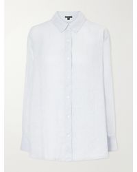 James Perse - Linen-Canvas Shirt - Lyst
