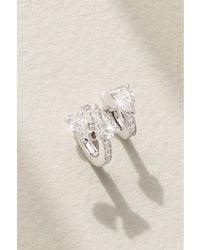 Repossi - Serti Sur Vide 18-Karat Diamond Single Earring - Lyst