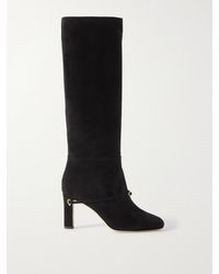 Jennifer Chamandi - Samuele 85 Suede Knee Boots - Lyst