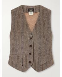 RRL - Wool And Cotton-Blend Vest - Lyst