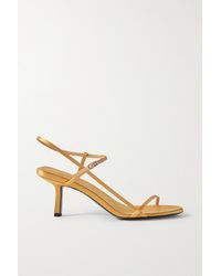 the row bare satin sandals