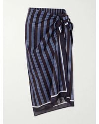 STAUD - Romee Sarong Cotton Coverup - Lyst