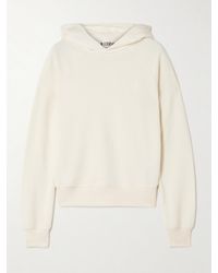 ÉTERNE - Embroidered Cotton And Modal-Blend Hoodie - Lyst