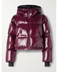 Aztech Mountain - Minnie Nuke Hooded Quilted Down Ski Jacket - Lyst