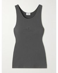 Saint Laurent - Cassandre Tank Top - Lyst