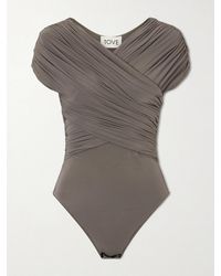 TOVE - Sidney Jersey-Crepe Bodysuit - Lyst