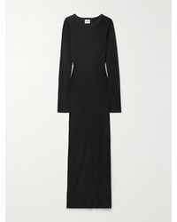 KHAITE - Bayra Maxikleid Aus Stretch-Jersey - Lyst