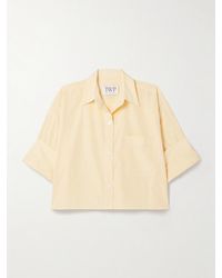 Twp - Next Ex Striped Cotton-Poplin Shirt - Lyst