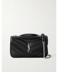 Saint Laurent - Loulou Small Matelassé Leather Shoulder Bag - Lyst