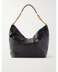 Saint Laurent - Hortense Leather Shoulder Bag - Lyst