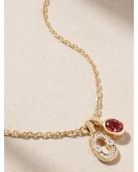 Viltier - Magnetic Set 18-Karat, Tourmaline And Diamond Necklace - Lyst