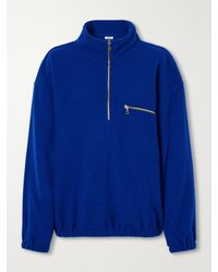 Rier - Polar Wool-Fleece Half-Zip Sweatshirt - Lyst