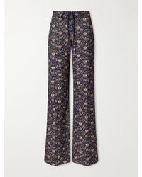 Alix Of Bohemia - Cooper Kilim Floral-Print Cotton-Corduroy Flared Pants - Lyst