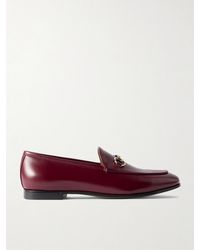 Gucci - Jordaan Horsebit-Detailed Leather Loafers - Lyst