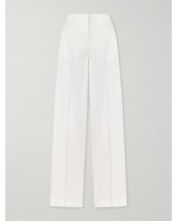 Stella McCartney - Satin Wide-Leg Pants - Lyst