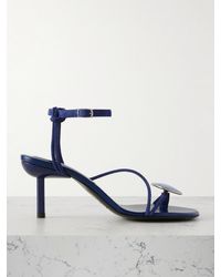 Christopher Esber - Doma Embellished Suede Sandals - Lyst