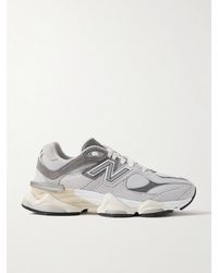 New Balance - Baskets En Daim Et En Résille À Finitions En Nubuck 9060 - Lyst