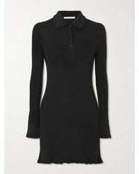 Cecilie Bahnsen - Botka Ribbed Merino Wool Mini Dress - Lyst