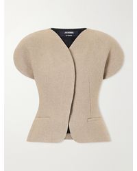 Jacquemus - La Veste Oval Wool-Blend Blazer - Lyst