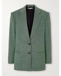 Stella McCartney - Net Sustain Oversized Wool-Blend Blazer - Lyst