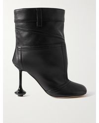 Loewe - Leather Toy Ankle Boots 90 - Lyst
