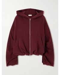 Dries Van Noten - Cotton-Jersey Zip-Up Hoodie - Lyst