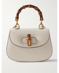 Gucci - Bamboo 1947 Small Leather Tote - Lyst