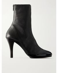 Jude - Luna Stretch-Leather Ankle Boots - Lyst