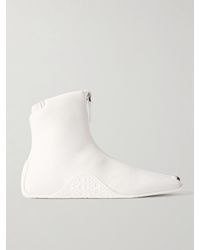 Alaïa - Basket Neoprene High-Top Sneakers - Lyst