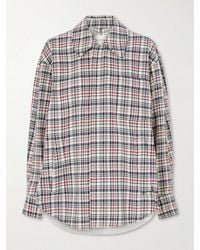 Victoria Beckham - Cocoon Checked Cotton And Virgin Wool-Blend Jacket - Lyst