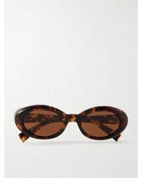 Miu Miu - Rounded-Frame Acetate Sunglasses - Lyst