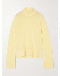 TOTEME - Pull À Col Roulé En Lyocell Mélangé - Lyst