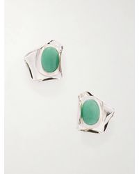 Jennifer Behr - Kendall-Tone Aventurine Earrings - Lyst