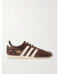 adidas Originals - Japan Snake-Effect Leather Sneakers - Lyst