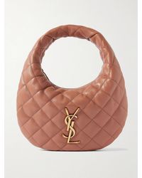Saint Laurent - Icarino Matelassé Leather Tote - Lyst