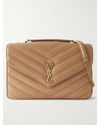 Saint Laurent - Loulou Large Matelassé Leather Shoulder Bag - Lyst