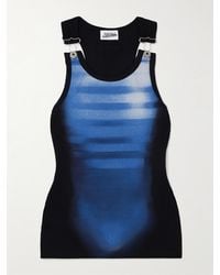 Jean Paul Gaultier - Le Mâle Tanktop Aus Geripptem Stretch-Baumwoll-Jersey - Lyst