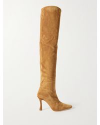 STAUD - Cami Suede Over-The-Knee Boots - Lyst