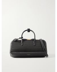 Alaïa - Delta Small Laser-Cut Leather Shoulder Bag - Lyst