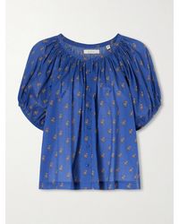 Doen - June Floral-Printed Cotton Top - Lyst