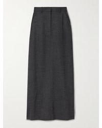 The Row - Roux Wool Maxi Skirt - Lyst