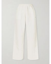 Willy Chavarria - Ruff Rider Shell Wide-Leg Pants - Lyst